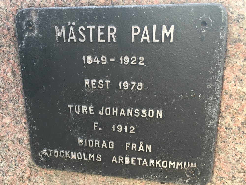 Mäster Palm, Ture Johansson, Norrmalm