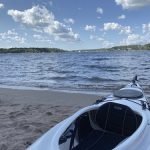 Strand på Ekholmen utanför Vaxholm