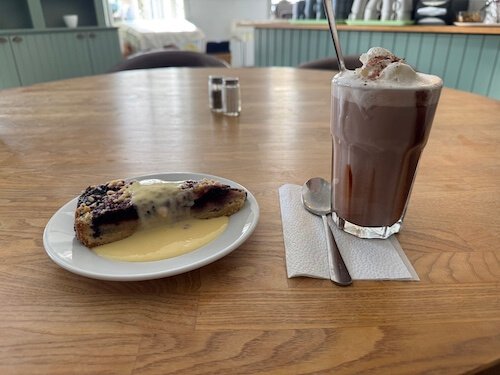 Det blev en välförtjänt fika tillslut.